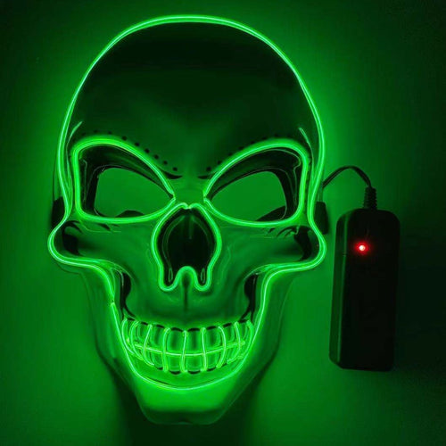 BowLift | Neon LED Skeleton Party Mask