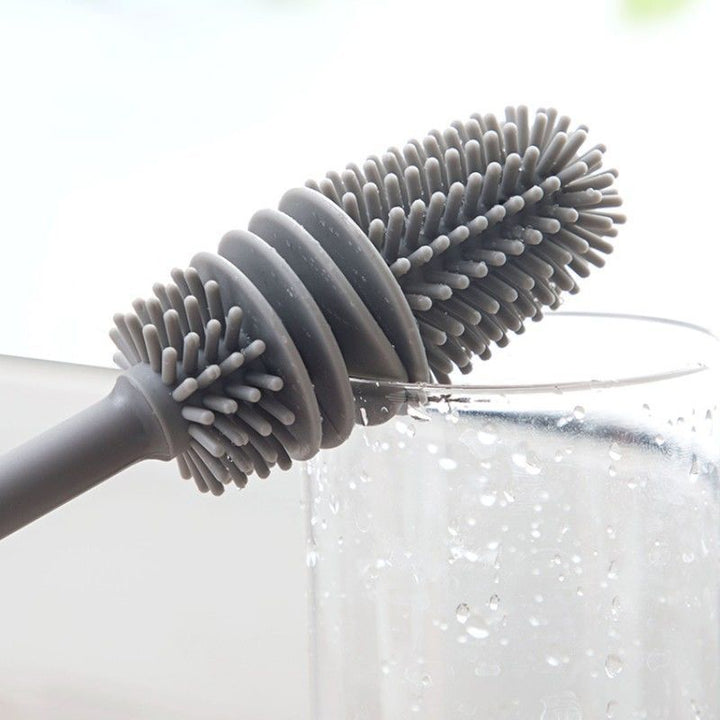 BrushMaster – Silicone Dish Brush for Bottles and Glasses Bowlift