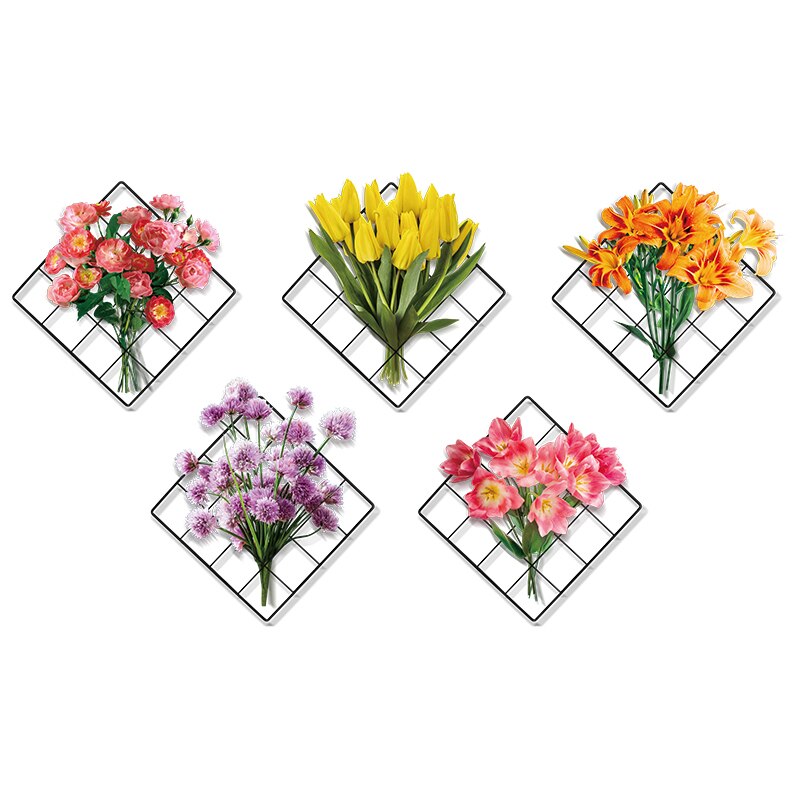 BowLift | 3D Nature Wind Green Plant Wall Sticker