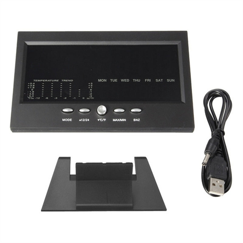 BowLift | Alarm Pro LCD Weather Station Clock