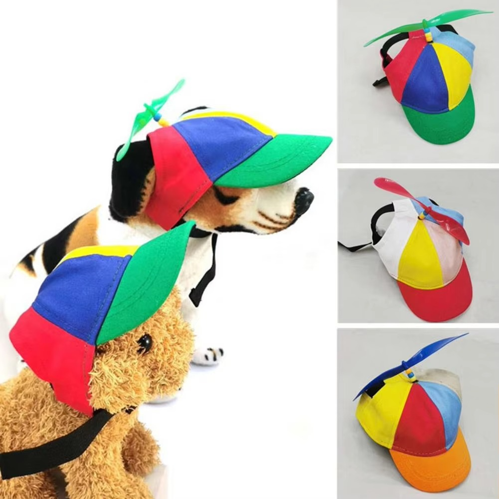 BowLift | Colorful Sunproof Propeller Dog Cap for Summer Fun