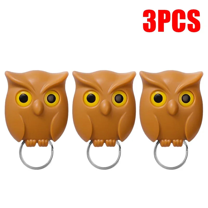 BowLift | Self Adhesive Magnetic Owl Key Holder