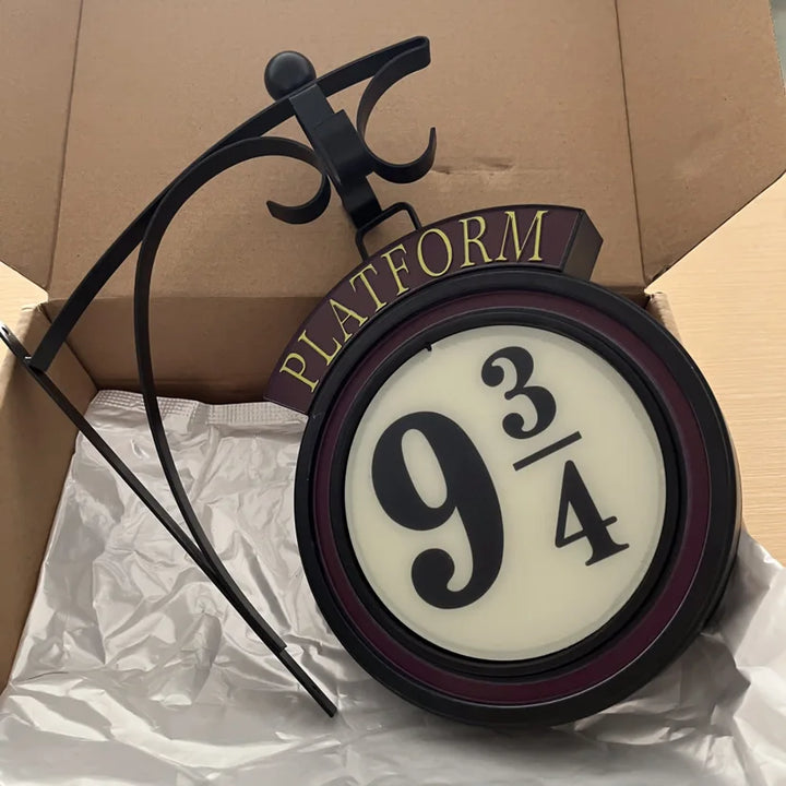 BowLift | Harry Potter 9 3/4 Figure Night Light LED Magic Wall Lamps Platform Hogwarts 3D Lamp Harry's Room Decor Kids Birthday Gift