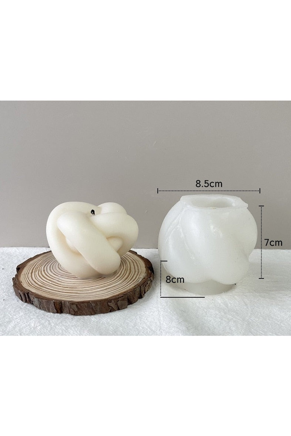 Cross knot soap mold | Bowlift
