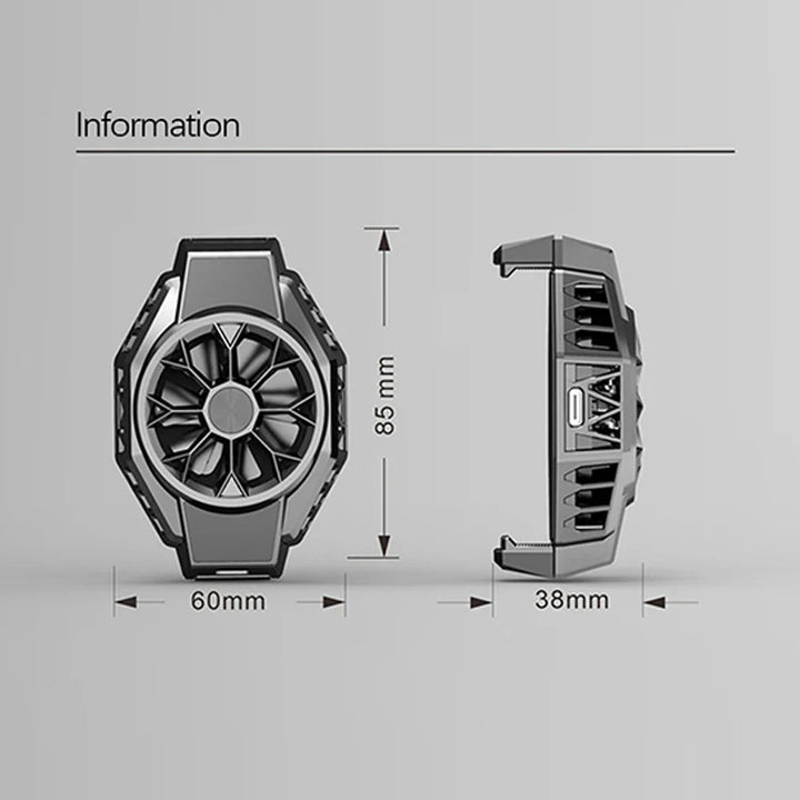 BowLift | Mini Semiconductor Mobile Cooling Fan