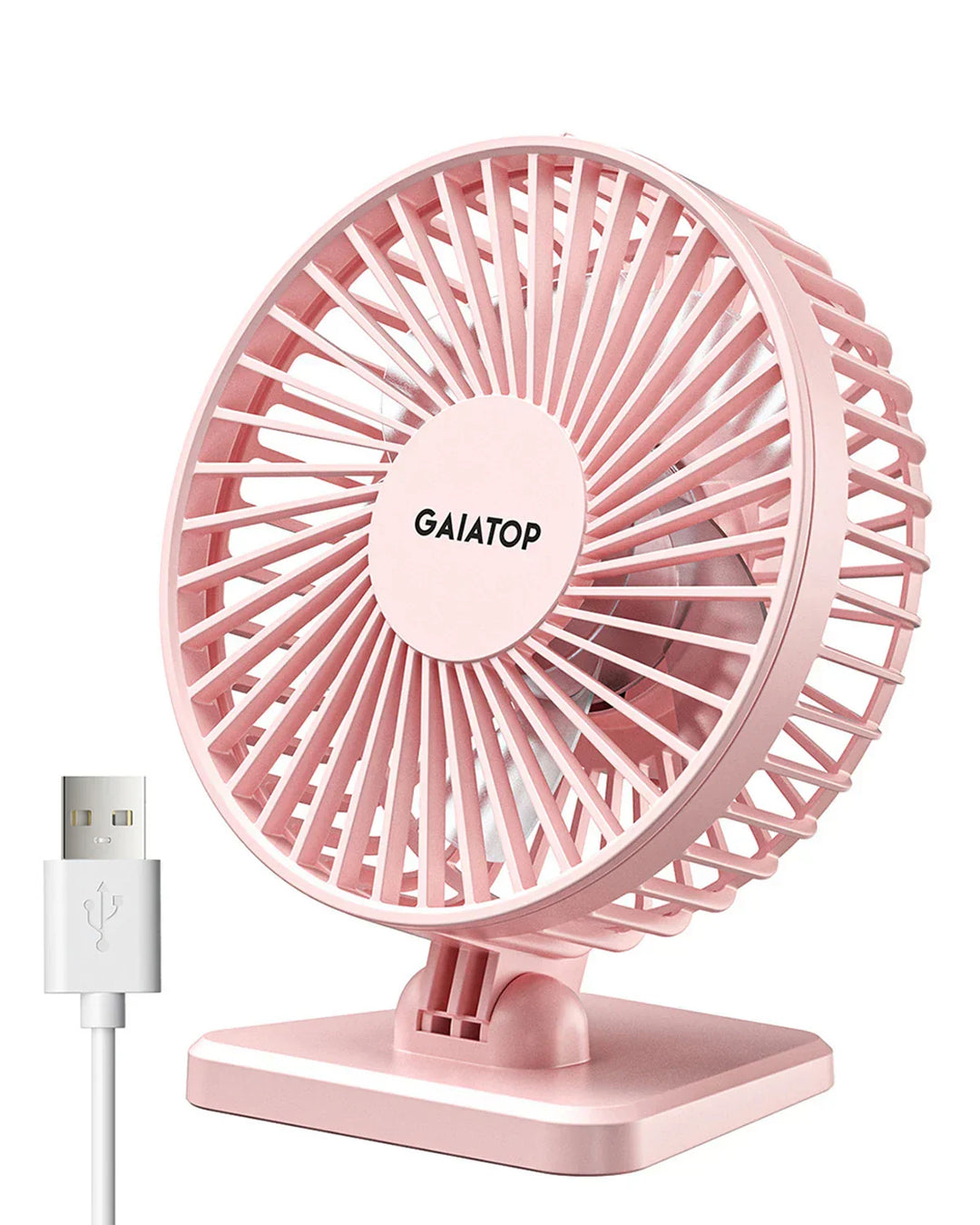 BowLift | BreezePro Lunara | USB Mini Fan | 3 Speed Levels | Compact & Quiet | For Home & Travel