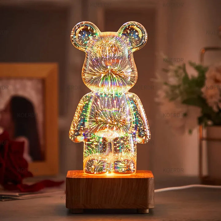 BowLift | Magical 3D Firework Projection Mood Lamp - StarBear
