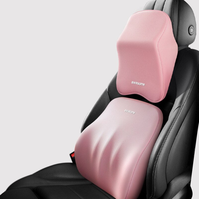 BowLift | ErgoDrive Car Seat Support – Orthopaedic Cushion for Neck & Back Pain Relief While Driving
