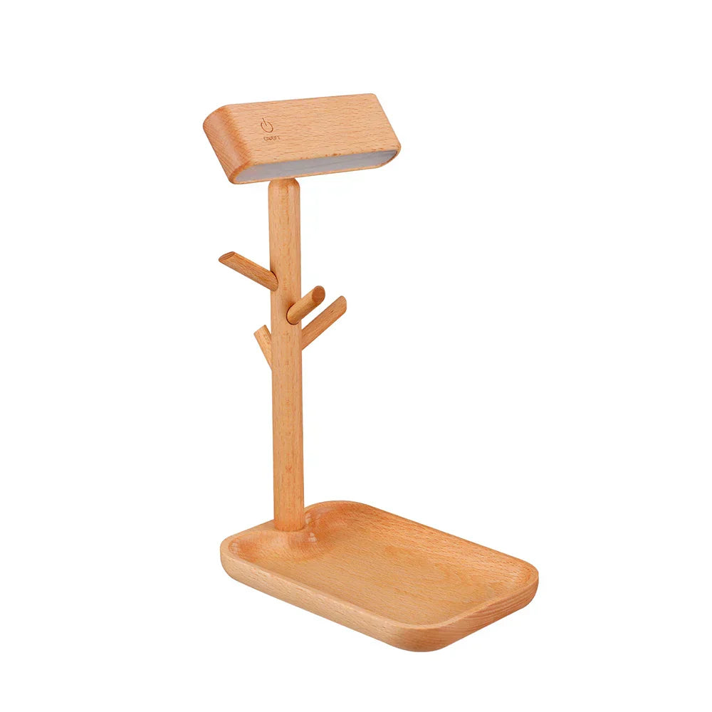 BowLift | Elegant dimmable table lamp with storage