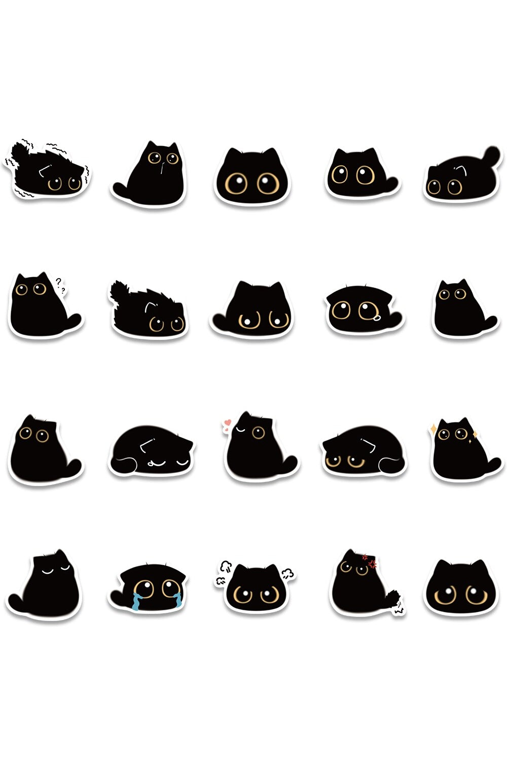 Cat Laptop Sticker Set | Bowlift