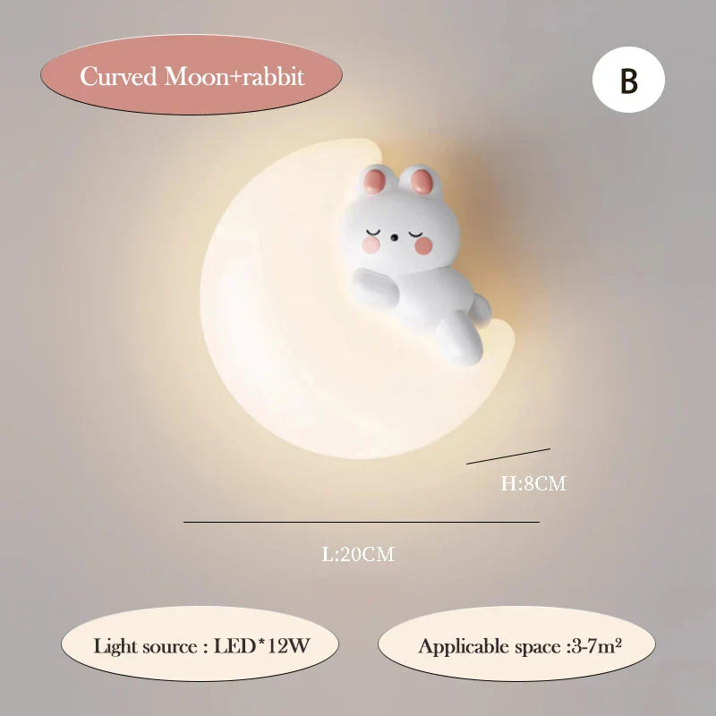 PandaGlow Lamp - Cute LED Wall Light for Children Bowlift