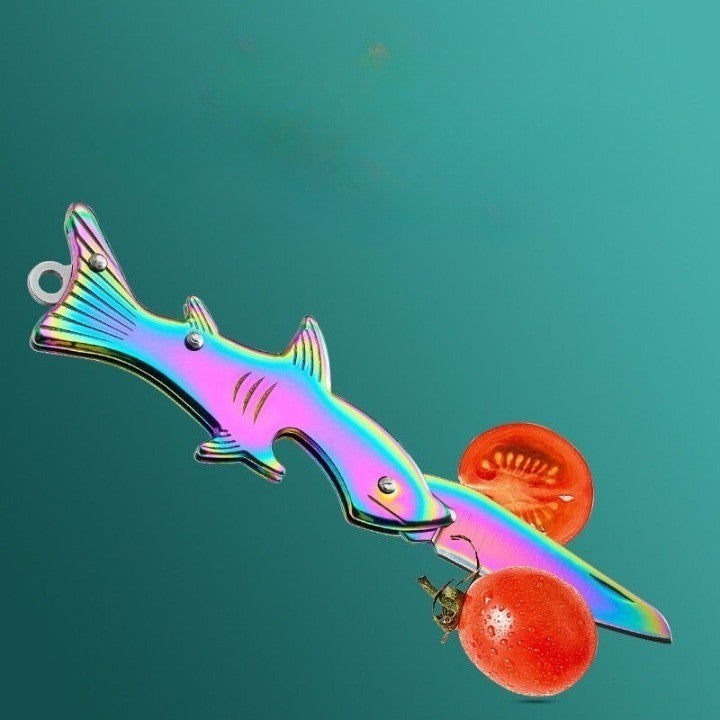 BowLift | Sharp Shark Multifunctional Toothpick Knife Keychain