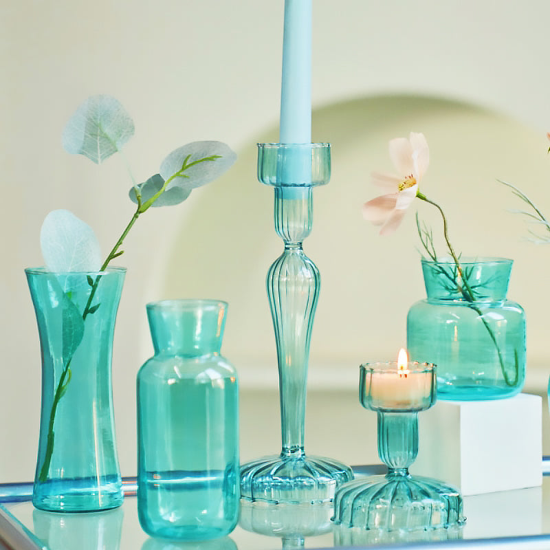 Gradient Coloured Glass Vase | Bowlift