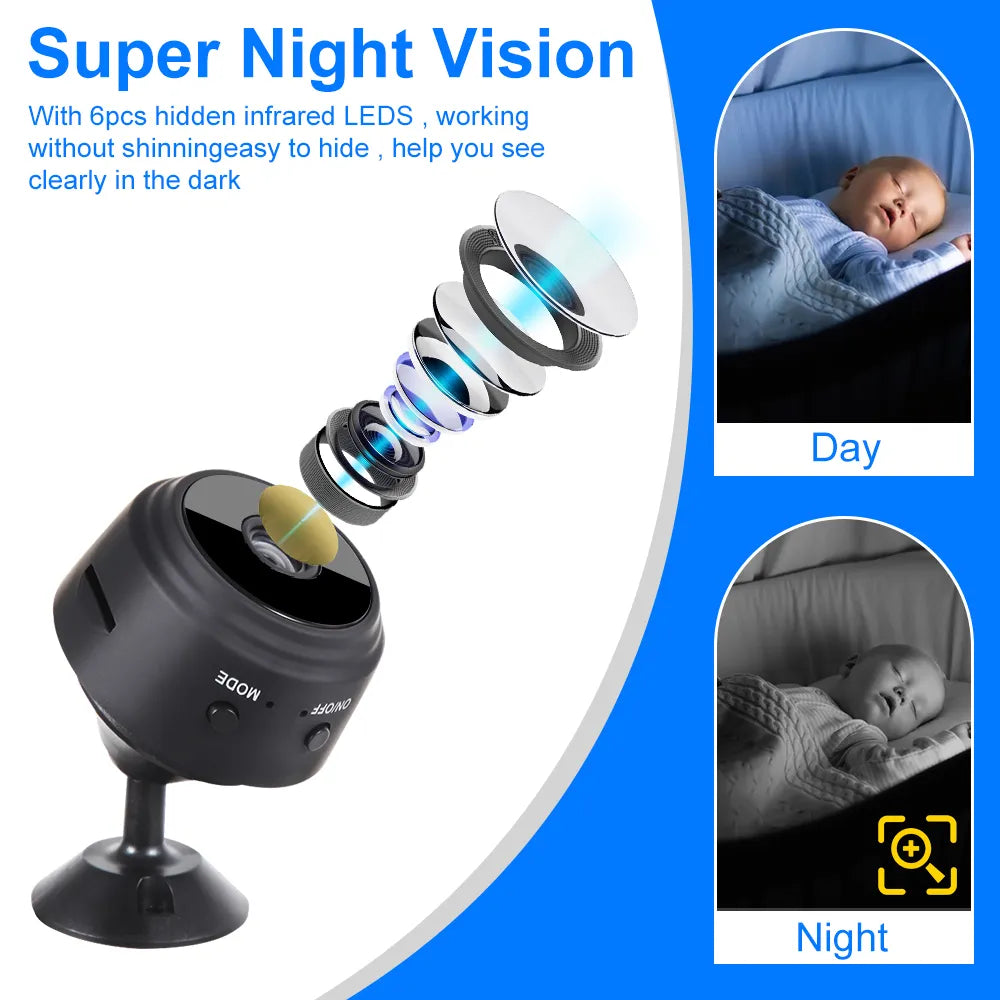 BowLift | 1080P HD Wireless Night Vision Wifi Camera