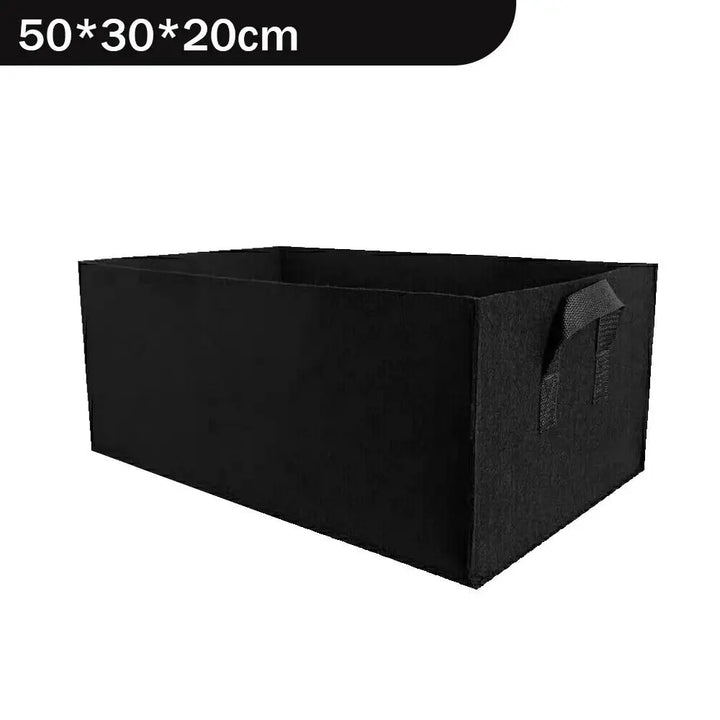 BowLift | Florabrix Plant Bag | Rectangular Planting Bag Made of Non-Woven Fabric | With Handles & Drainage | For Vegetables, Flowers & Herbs