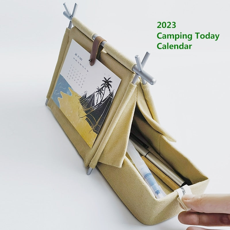 BowLift | Camping Dreams Tent Desk Calendar