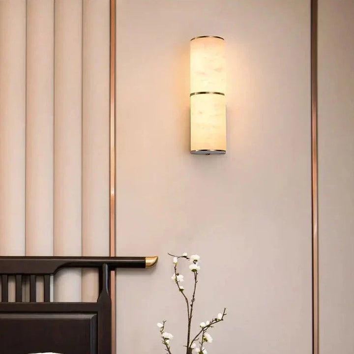 BowLift | Sophisticated Stone Wall Lamp