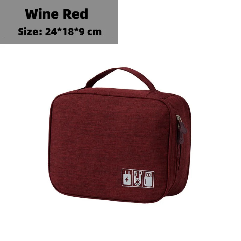 BowLift | Baguvo Cosmetic Bag | Water Repellent & Compact | 100% Oxford Polyester | 24×18×9 cm