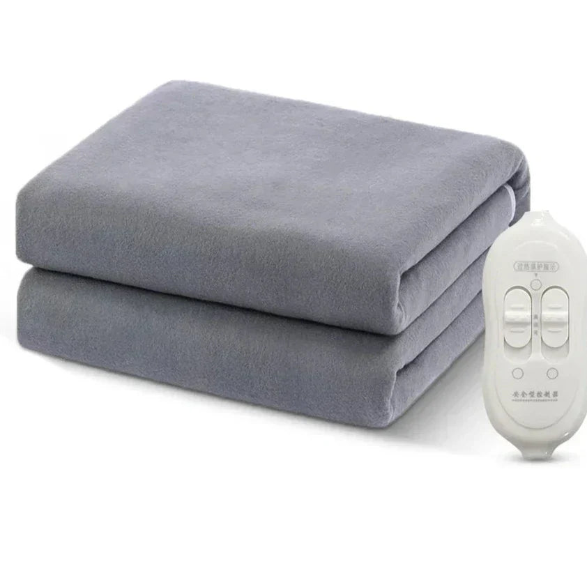 Electric heating blanket with thermostat control 220V - Intelligent temperature control for even heat and comfort on cold days | Bowlift