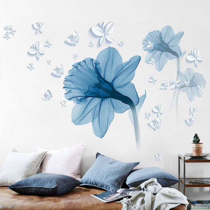 BowLift | Modern Blossom Lotus Self-Adhesive Wall Sticker