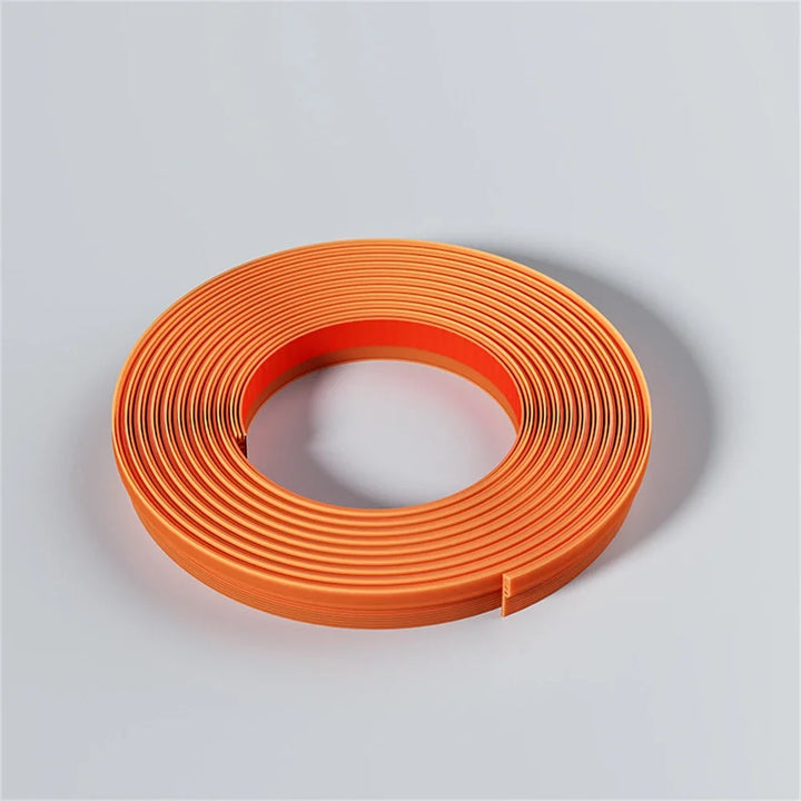 BowLift | Door seal SilentSeal Pro | PVC draft stopper without adhesive | Soundproof & energy-saving | Washable & customizable