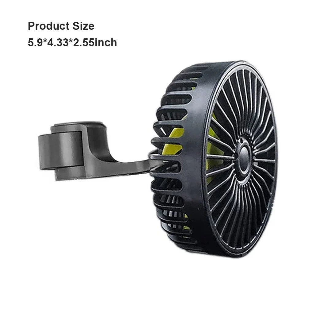 Portable DC 12V-24V Car AC Air Fan Cooler Car Bladeless Air Conditioner Summer Car Vehicle Truck Cooling Air Fan | Bowlift