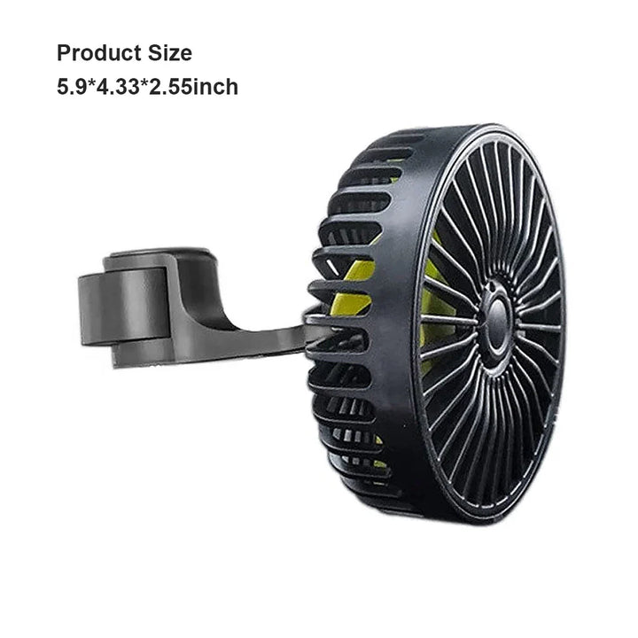 Portable DC 12V-24V Car AC Air Fan Cooler Car Bladeless Air Conditioner Summer Car Vehicle Truck Cooling Air Fan | Bowlift