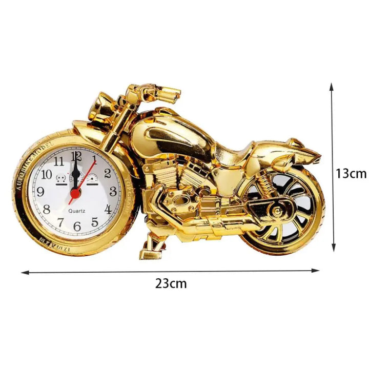 Vintage Motorcycle Bedside Alarm Clock | Bowlift