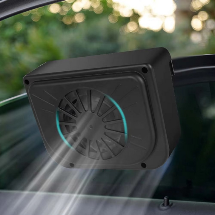 BowLift | Solar-Powered Car Ventilation Fan for Odor and Smoke Elimination