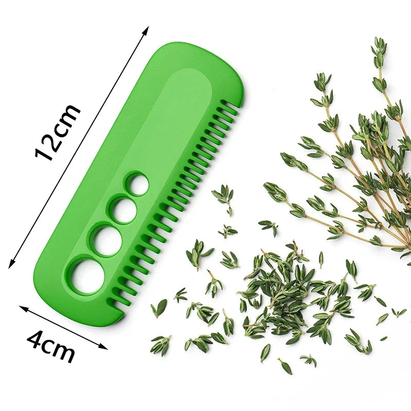 BowLift | Green Quick Herb Remover for Vegetables | 4-in-1 Stripper for Parsley, Cilantro & Co. | Handy Kitchen Assistant made of ABS Plastic