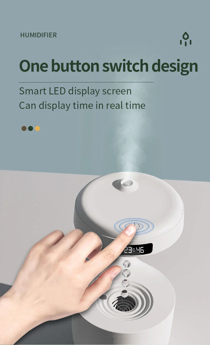 BowLift | Anti-Gravity Droplet Humidifier