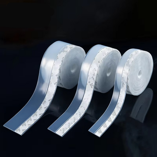 BowLift | 16.4 Ft Transparent Self-Adhesive Door Weatherstrip
