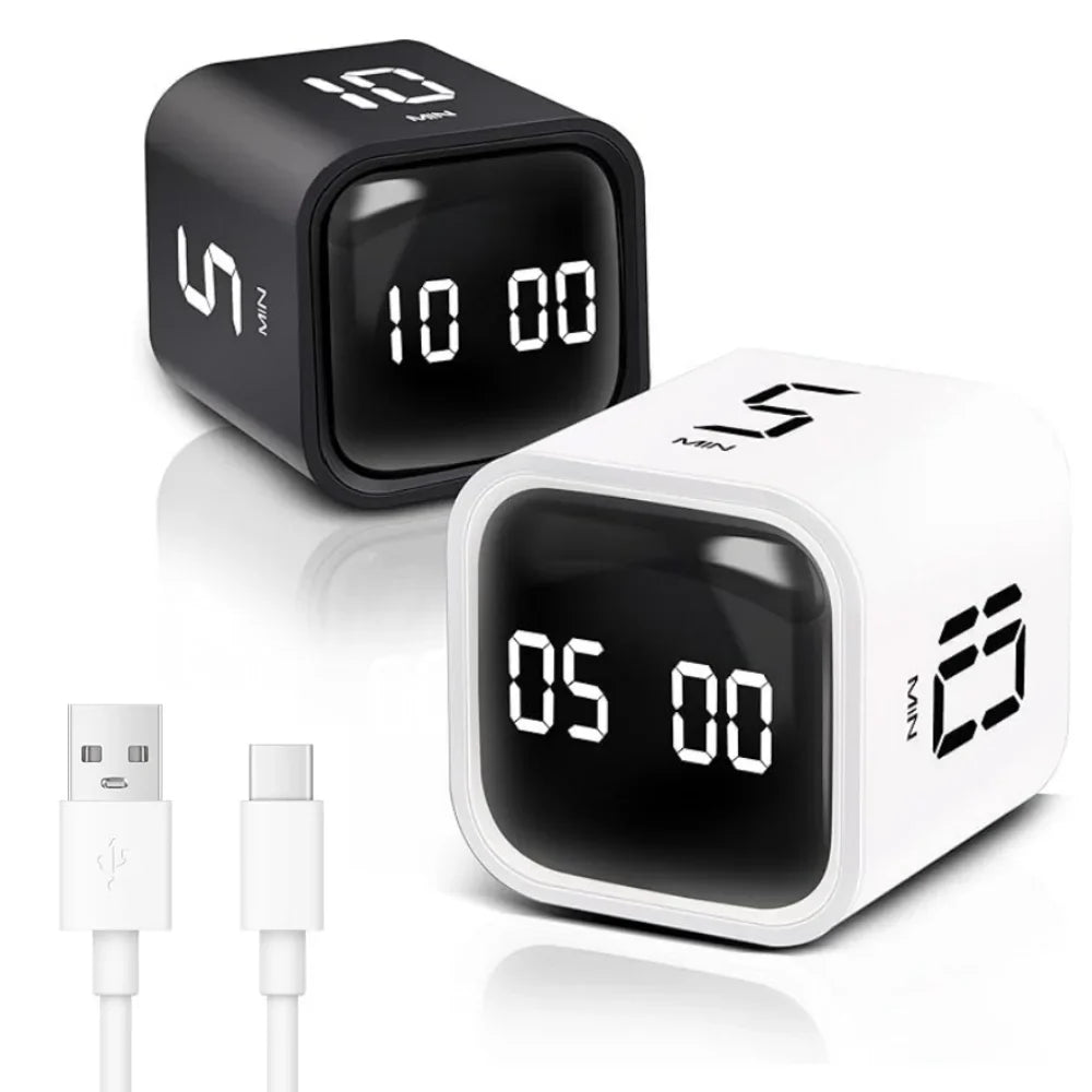 BowLift | Mini Cube Flip Digital Timer