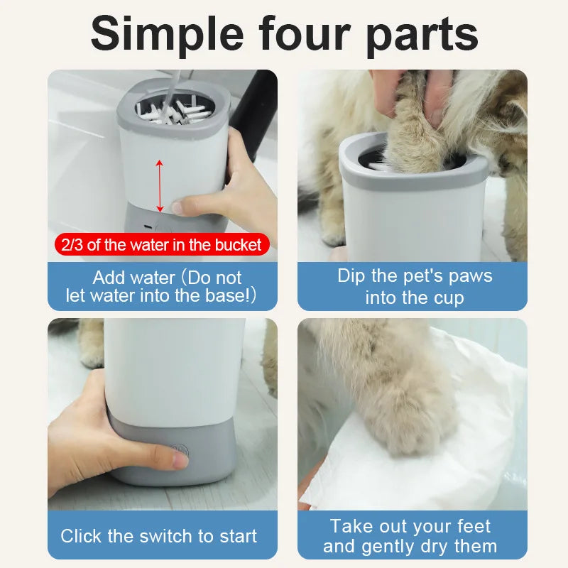 BowLift | Automatic Cleaning Pet Paw Washer