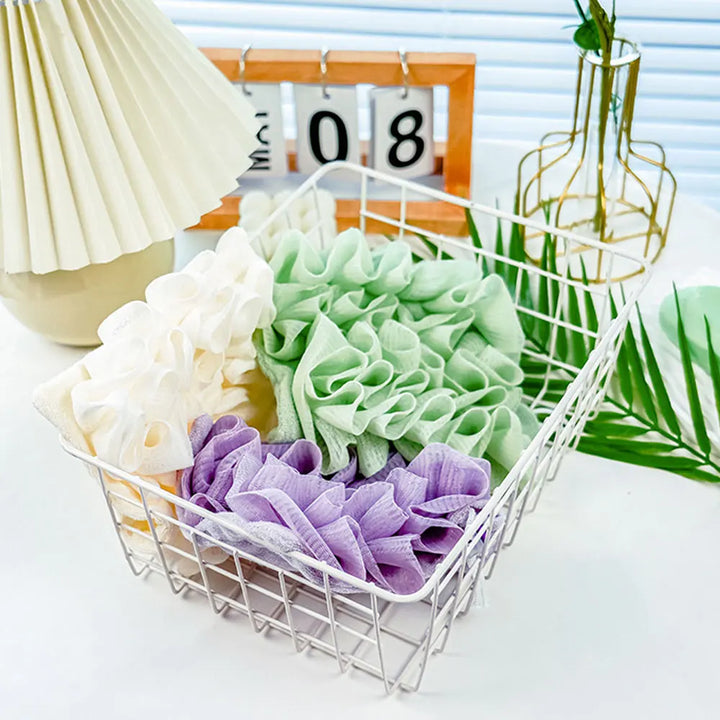 BowLift | 2-In-1 Exfoliating Mesh Shower Sponge