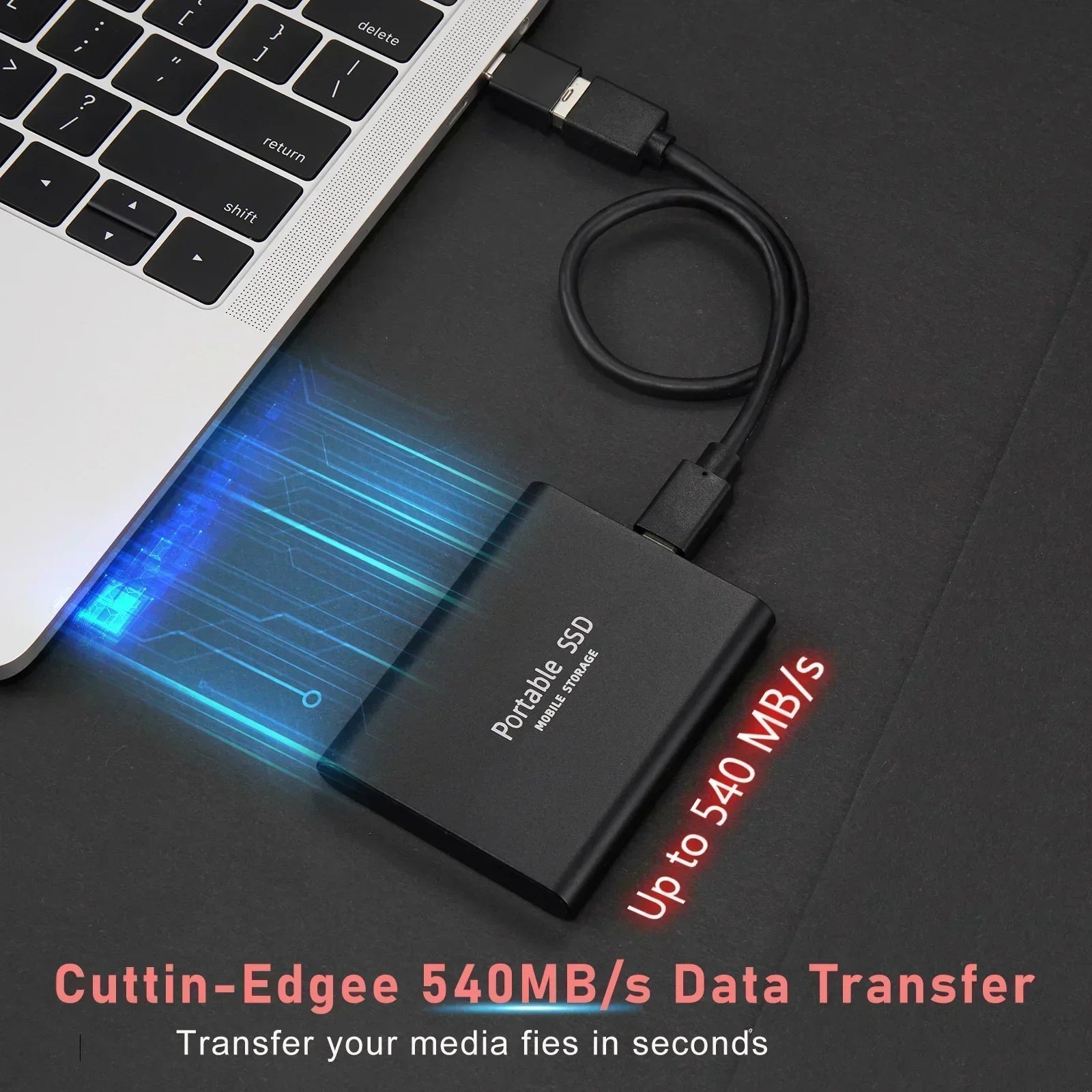 BowLift | Ultra-fast 128TB SSD – Compact. Sturdy. Always ready