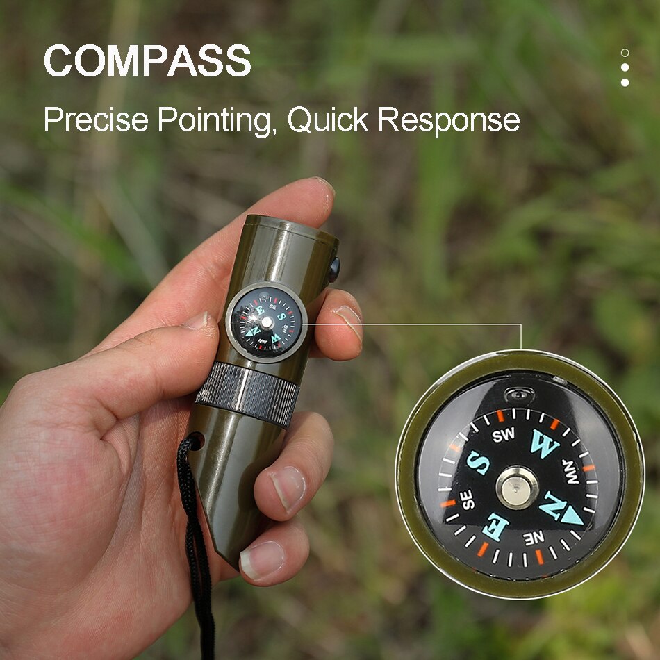 7in1 Portable Survival Outdoor Camping Tool | Bowlift