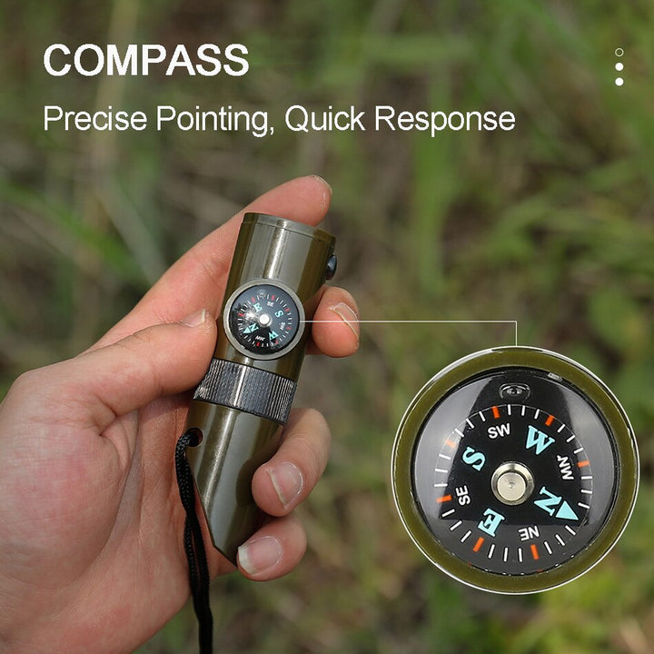 7in1 Portable Survival Outdoor Camping Tool | Bowlift