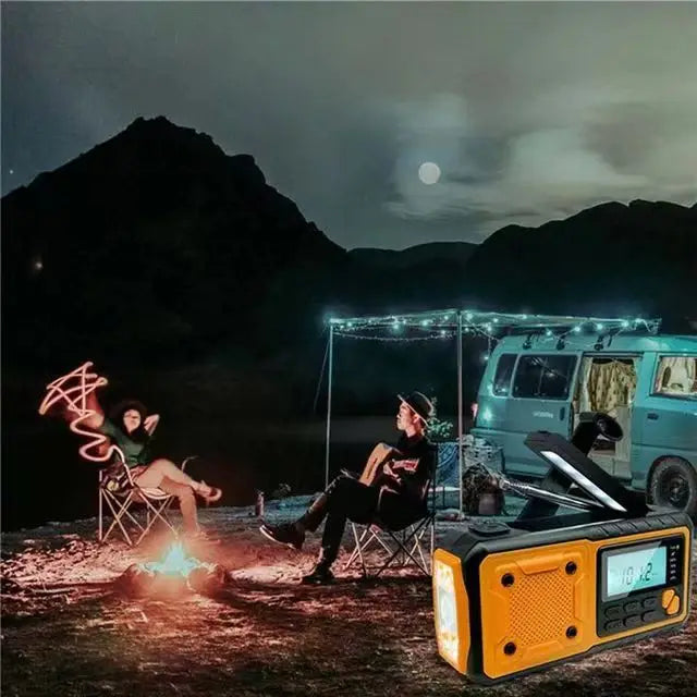 BowLift | Emergency Radio on Solar Energy & Hand Dynamo – FM/AM Crisis Radio