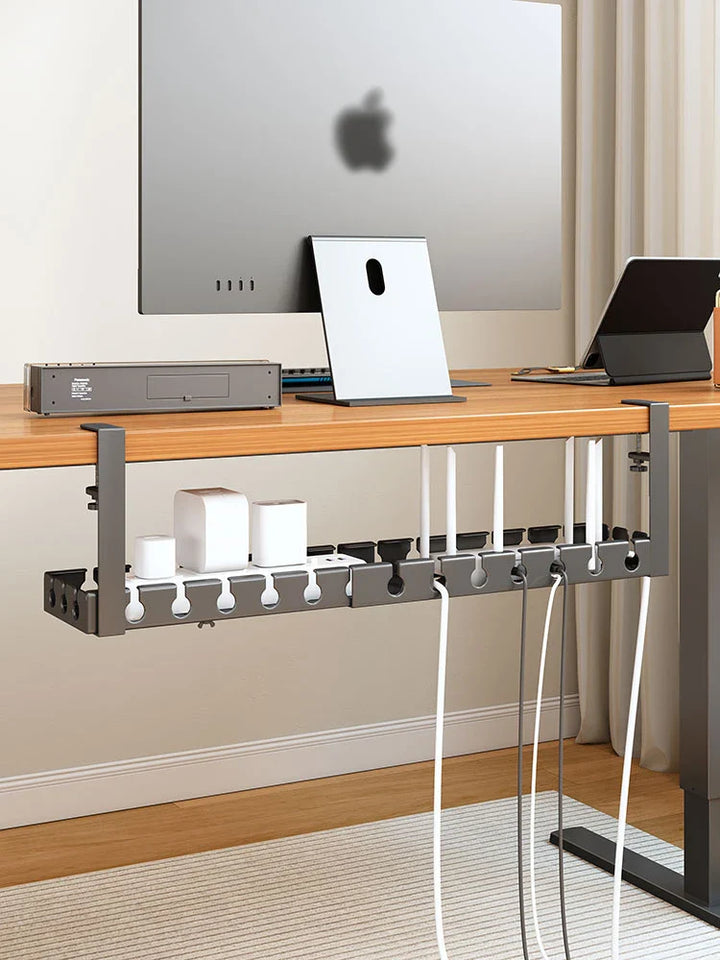 Cable channel under the desk | Bowlift