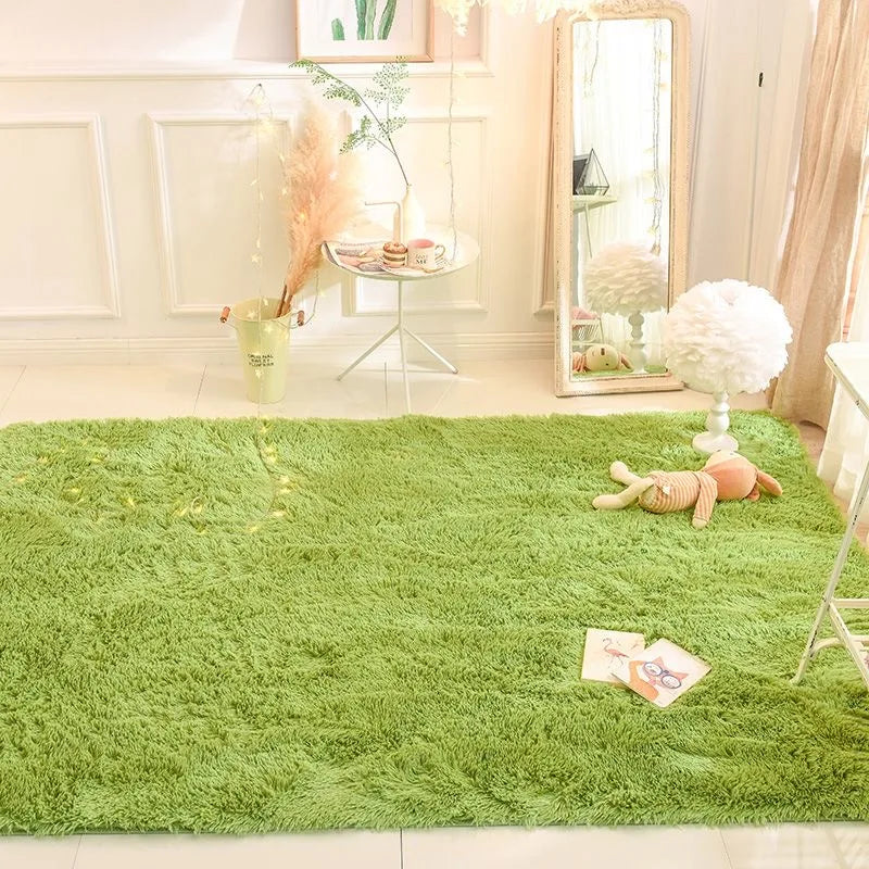 BowLift | Fluffy Ultra Soft Non-Slip Rug with Memory Foam Cushion