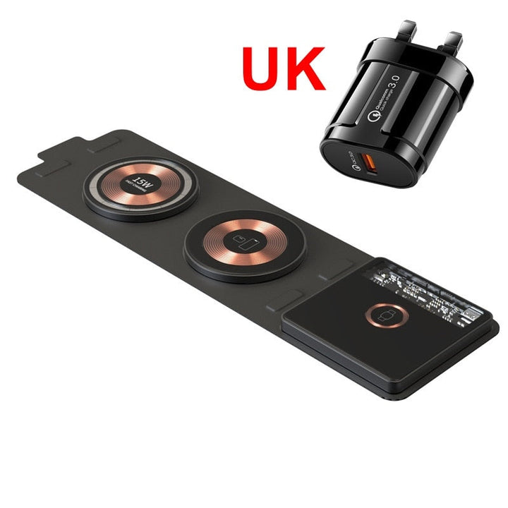 BowLift | Magnetic Foldable Invisible Power Wireless Charger