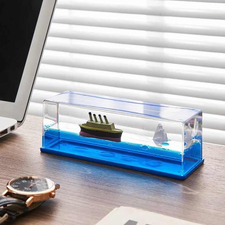 BowLift | Cruise Ship Drift Glass Bottle