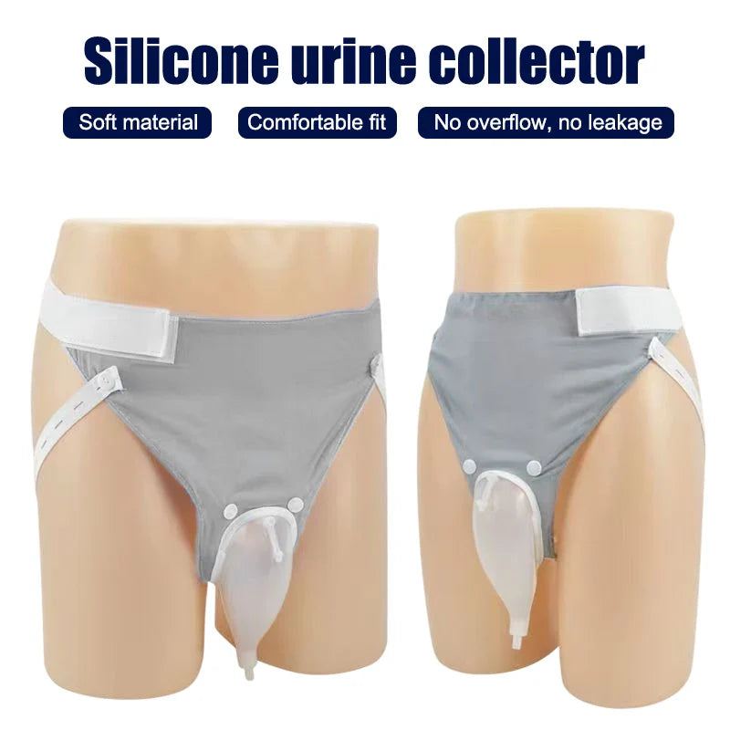 BowLift | Silicone Adults Urine Collector with Catheter Bag