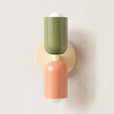 BowLift | Nordic LED Wall Lamp Modern Minimalist Cream Double Head Lights For Living Room Bedroom Besides Study Indoor Decoration Fixture