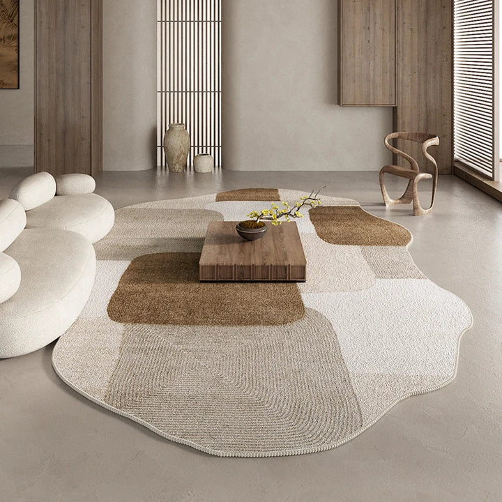 BowLift | Irregular Area Rug for Bedroom and Living Room Carpet
