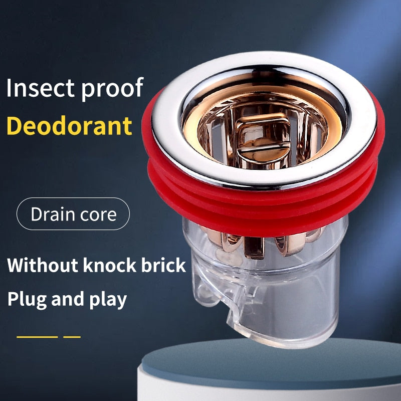 BowLift | Safe Bathroom Universal Anti Odor Drain Filter Plug