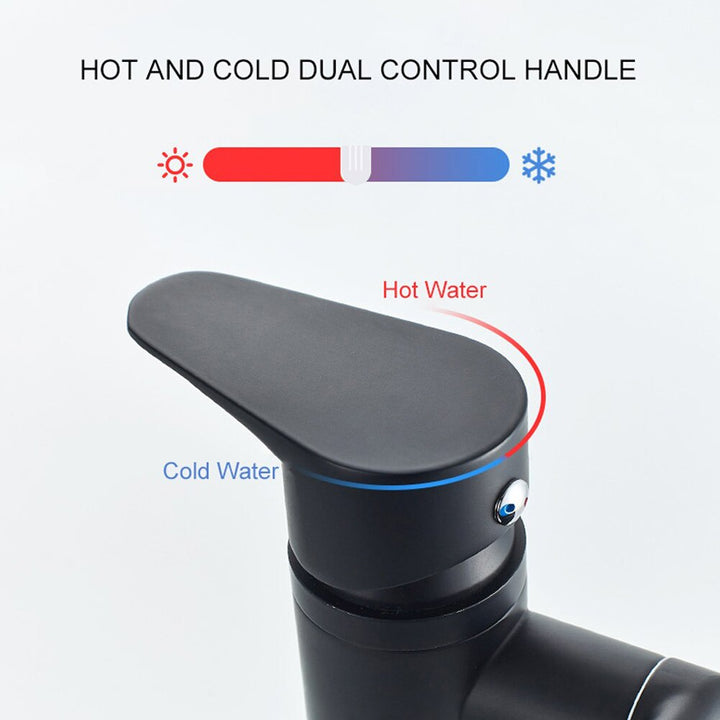 Rotating Elegant Multifunctional Mounted Modern Faucet | Bowlift