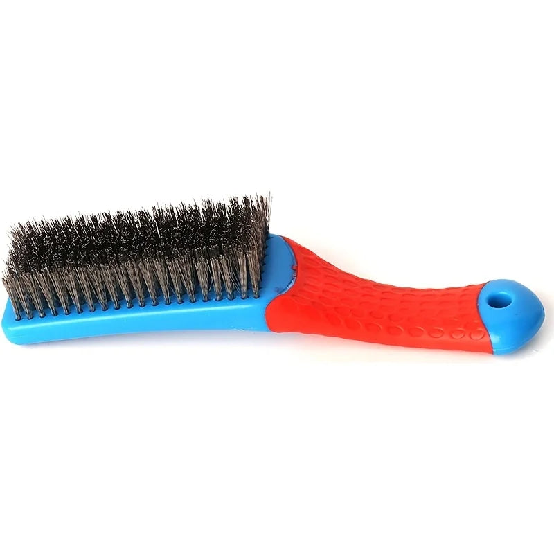 BowLift | METALGRIP Wire Brush made of Stainless Steel | Extra Durable with Ergonomic Handle | For Rust, Dirt & Sweat Residues