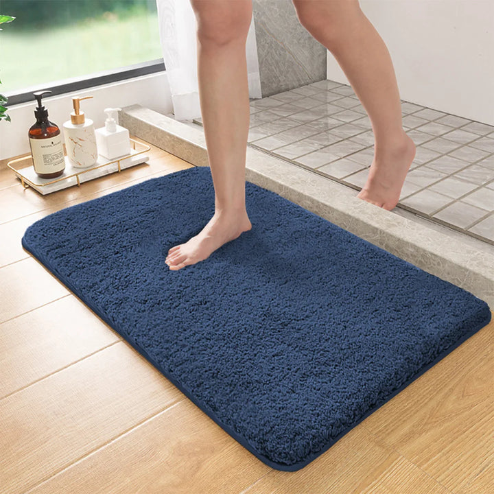 BowLift | Long-pile, Absorbent Bath Mat With Anti-slip